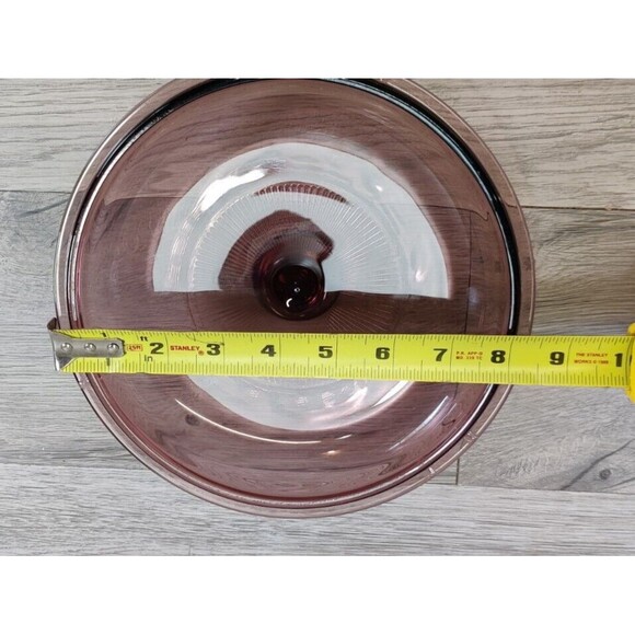 Pyrex Round Replacement Cranberry Lid Pyrex V2.5C 8.5" 2.5L Vision Saucepan - Picture 4 of 4